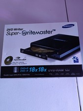 Samsung Super-Writemaster DVD CD Slim External DVD CD Writer with Lightscribe