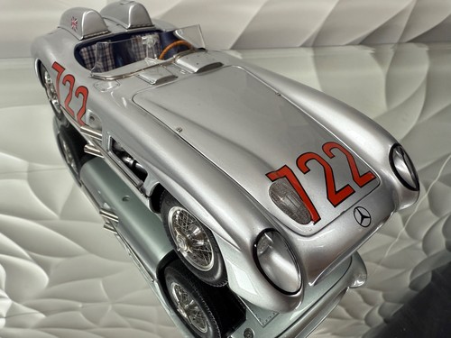 CMC 1/18 MERC BENZ 300 SLR (W1965S) MILLE MIGLIA SIEGER 1955 #M-066 *LEER MÁS ABAJO* - Imagen 1 de 23