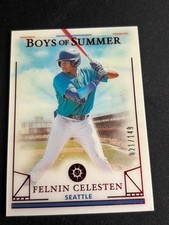 2024 Panini Boys of Summer - Felnin Celesten #84 Red /149 (RC) Seattle