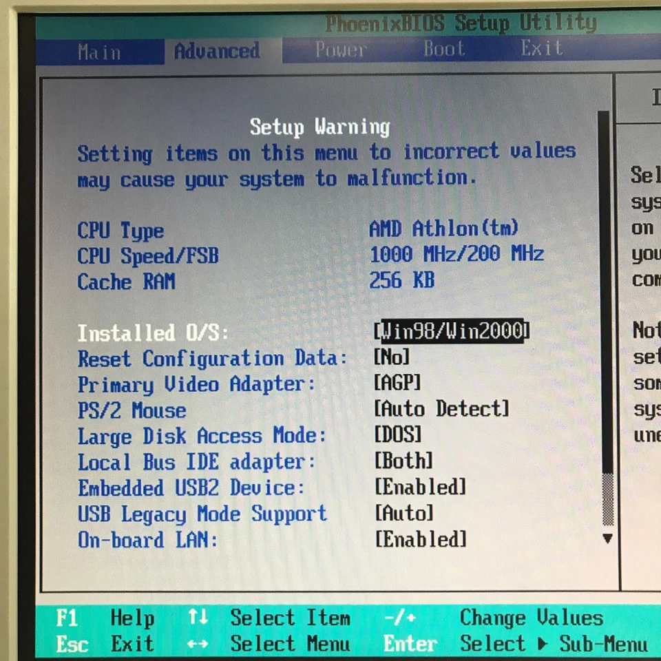 HP Pavilion 9800 ATX PC AMD Athlon 1.00GHz 128MB RAM No HDD (Retro Gaming) - Image 4 of 4