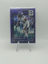 2022 Panini Donruss Optic - Rated Rookie Andrew Booth Jr. #264 Purple Shock (RC)