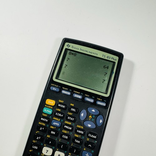 Texas Instruments TI-83 Plus Graphing Calculator Tested - Picture 3 of 4