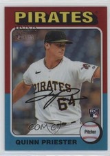 2024 Topps Heritage Chrome Refractor 445/575 Quinn Priester #172 7zn