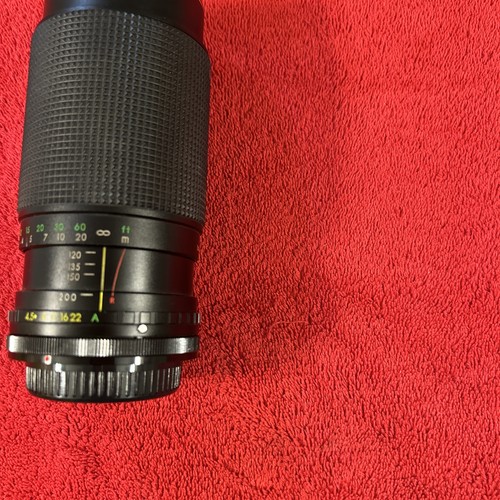PROMASTER SP Multi-Coated Compact Zoom Lens Macro 80-200MM f4.5 For A Cannon AE - Picture 6 of 20