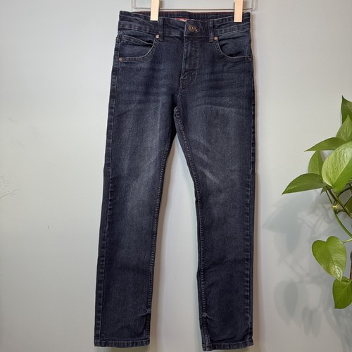 Tommy Hilfiger Boys Rebel Skinny Stretch Dark Blue Jeans. Size 12 - Picture 1 of 12