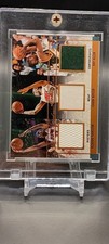 2003-04 FLEER MYSTIQUE GU TRIPLE PATCH RICHARD HAMILTON CARON BUTLER RAY ALLEN🔥
