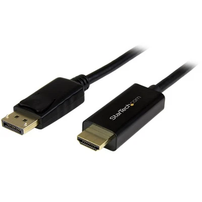StarTech.com 5m (16 ft) DisplayPort to HDMI Adapter Cable - 4K DisplayPort to HD - Image 1 of 4