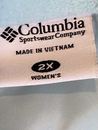 Columbia Lightweight Vest, Sky Blue, Women’s Size 2X - Picture 6 of 8