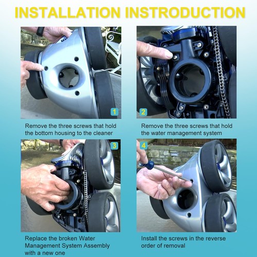 Ersatz 39-300 WMS Baugruppe mit O-Ring für Zodiac Polaris 3900 Sport Poolreiniger - Bild 6 von 8