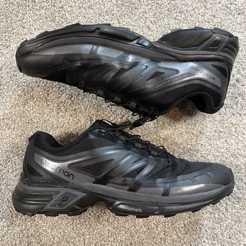 Scarpe da trail running Salomon XT Wings 2 nere sneakers M 10,5 W 11,5 - Foto 2 di 9