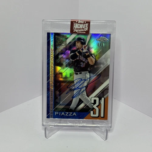 2023 Archives signature Series Mike Piazza Auto 1/1 Ngc-17