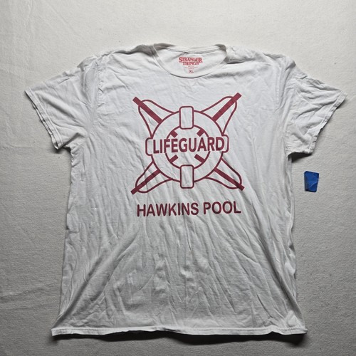 Camiseta sin mangas Stranger Things Hawkins piscina salvavidas adulto XL extra grande - Imagen 2 de 6