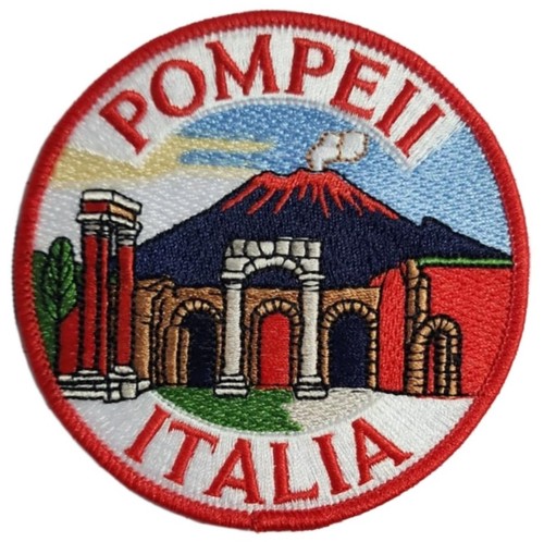 Écusson Patch Touristique Italie – Naples Naples Volcan Vésuve