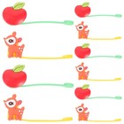 10 Pcs Straw Cover Cap for Tumbler Decoration Covers Small Toppers