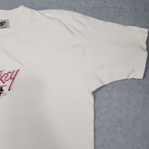 Vintage Mickey & Co 90's T-Shirt Disney Men XL Single Stitch Made In USA White - Picture 5 of 22