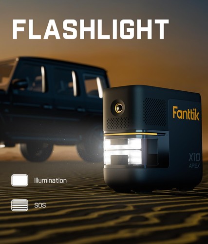 Fanttik X10 APEX Tire Inflator Portable Air Compressor, 35s Fast Inflation,...  - Bild 7 von 9