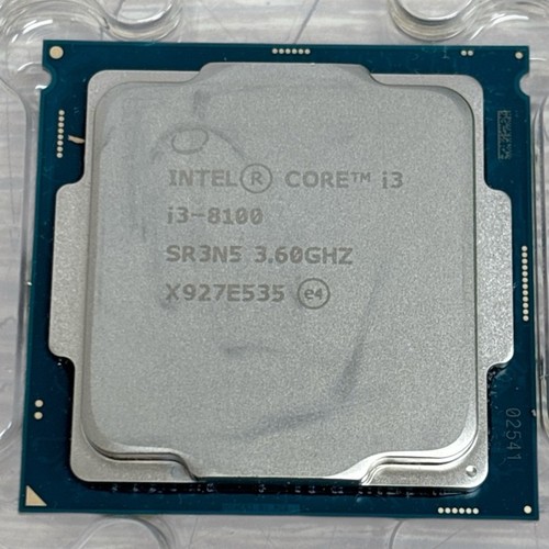 Intel 8th Gen Core i3-8100 SR3N5 3.60GHz 6MB 4-Core LGA-1151 Desktop CPU - Picture 1 of 4