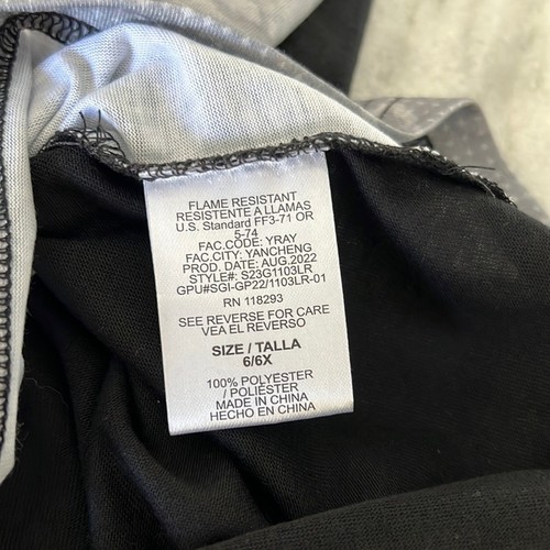 LEGO Harry Potter Hogwarts Girls 6/6X Knit Nightgown Pullover  - Picture 7 of 8