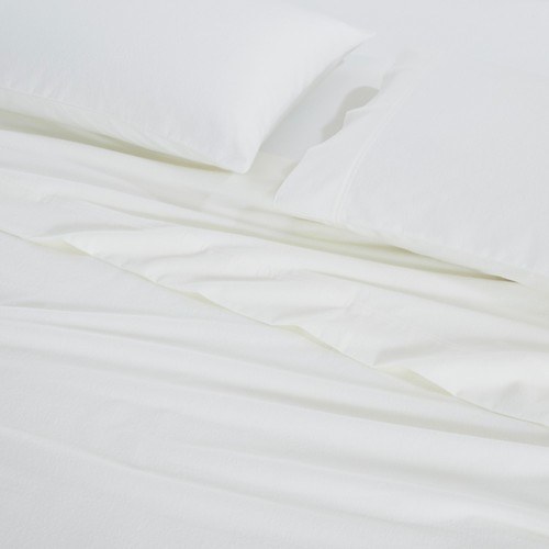 Cotton Flannel Solid Classic Soft Deep Pocket Sheet Set - Picture 48 of 98