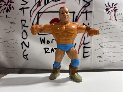 WWF Hasbro Tatanka Figure Series 6 1993 WWE WCW EC...