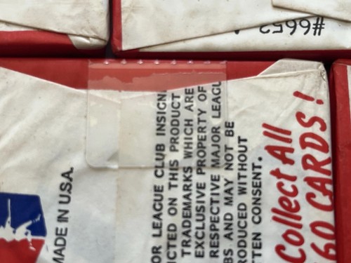 1 1983 Fleer Baseball Wax Pack Unopened Qty Available My Choice - Picture 3 of 3