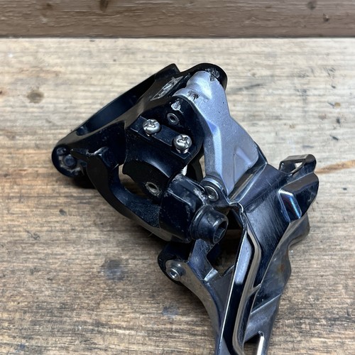 Shimano Deore XT FD-M771-10 Front Derailleur Clamp-on 34.9mm Dual Pull Top Swing - Picture 2 of 7