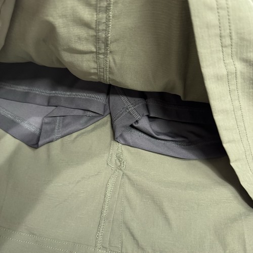 L.L. Bean Vista Camp Green Skort UPF 50+ Outdoors Active Large Women’s Skirt - Picture 3 of 9