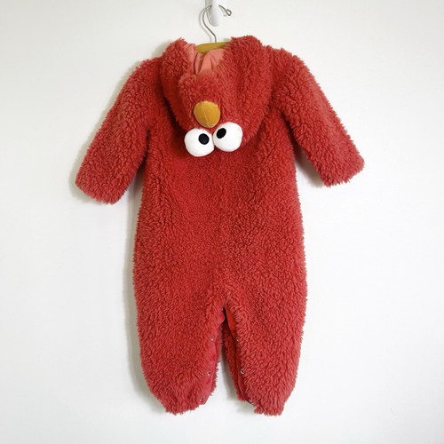 Pottery Barn Kids Sesame Street Elmo Halloween Baby Costume 12-24 Months - Picture 2 of 4