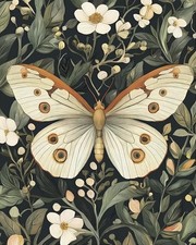 Yezavesu Butterfly Paint by Numbers Kit for Adults Y-OP-Frameless0727