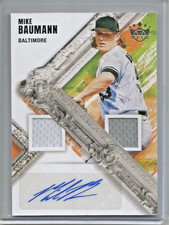 Mike Baumann 2022 Panini Diamond Kings Autograph Player Worn Jersey
