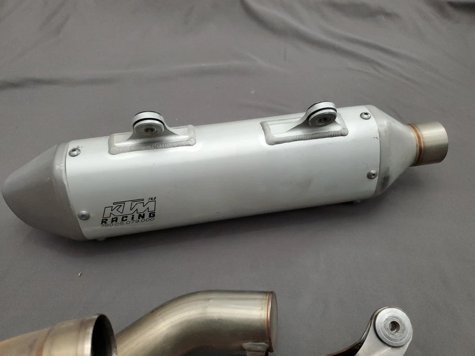 Full Exhaust For KTM 2016 350 SX-F Part #790.05.079.000 Gently Used Low Hours - Image 3 of 4