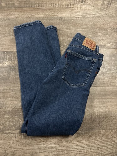 Levi's Men's Straight Fit Blue Denim Jeans 724 Highrise Straight 29x32