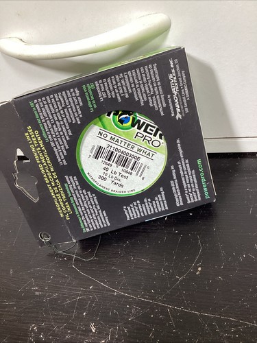 (1) Power Pro Spectra Braided 40lb Test Moosgrün 300lb - Bild 2 von 5