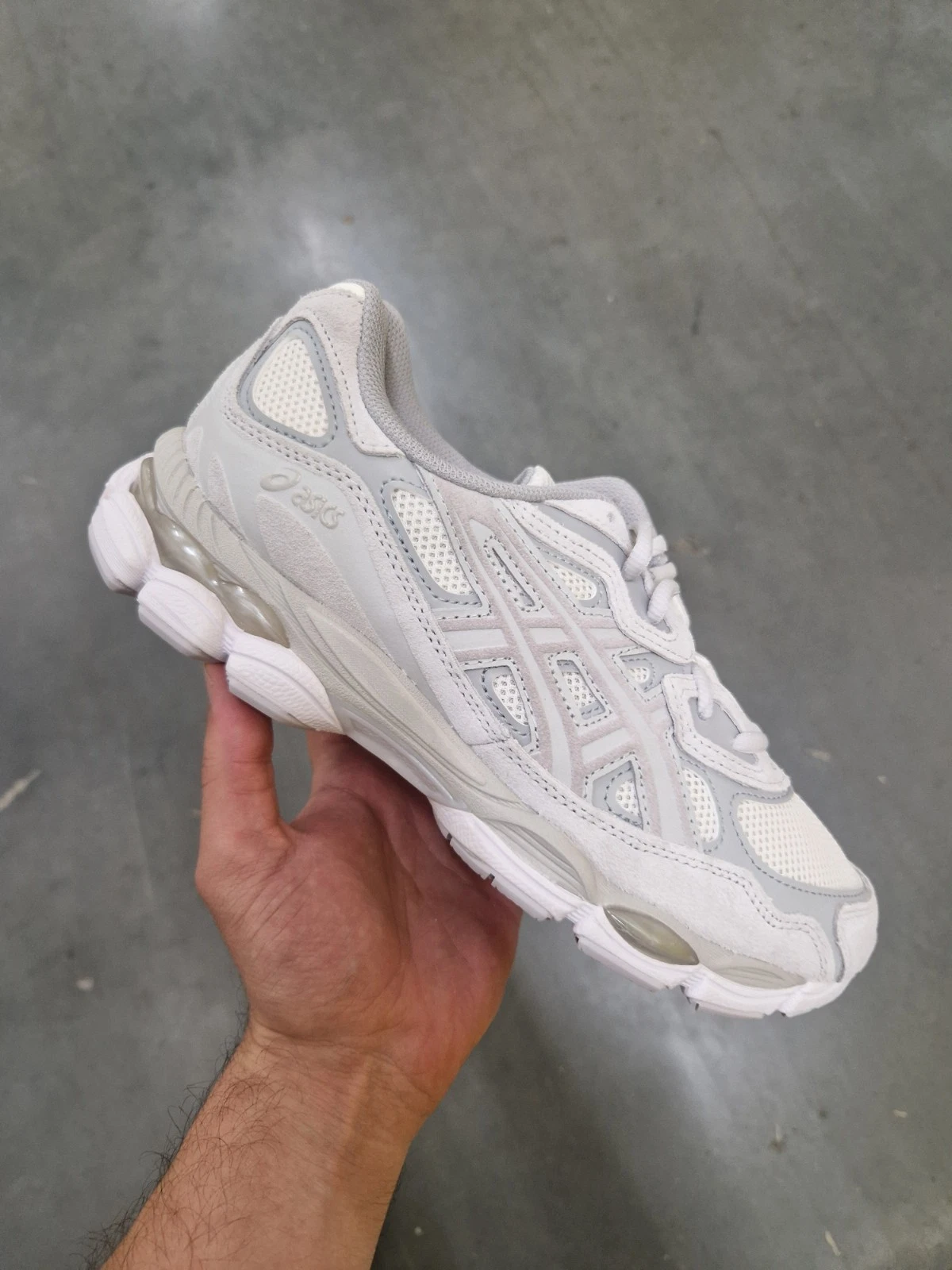 ASICS Gel-NYC Cream Cloud Grey UK5.5-10.5
