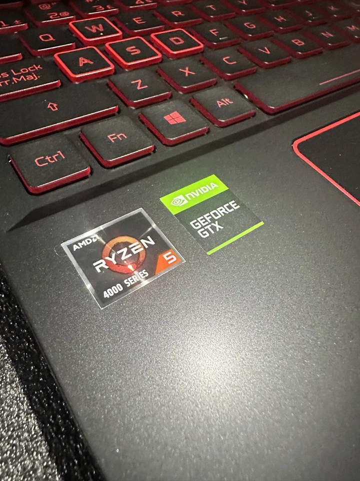 Portátil Gaming Acer Nitro 5, Ryzen 5 4600H, 12GB RAM, 512GB SSD, HDMI, GTX 1650 Foto 2 de 4
