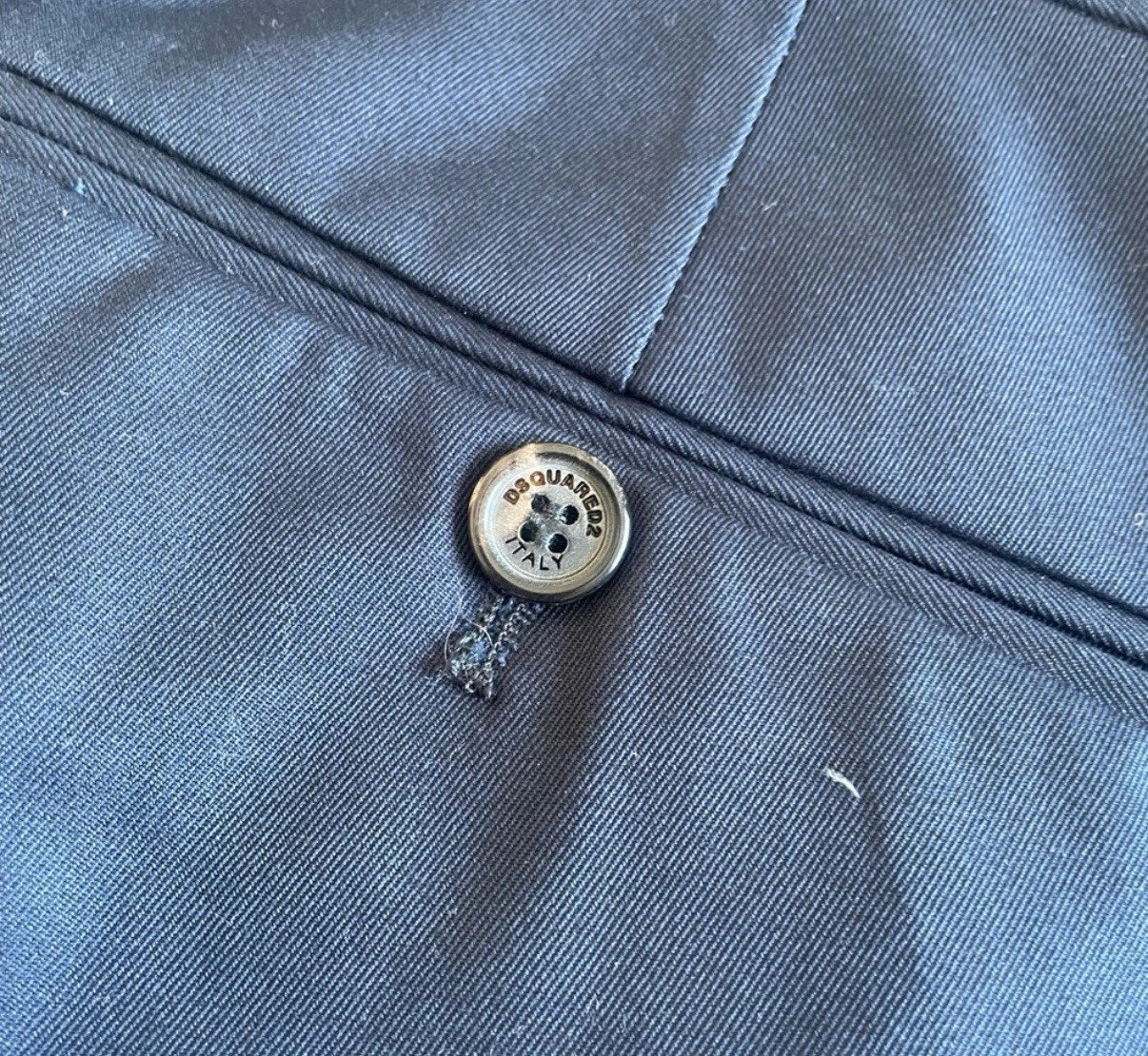 Pantalone DSquared2 Dsquared2 Cool gamba dritta cotone taglia 50 34 nuovo con etichetta