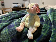 TY Beanie Baby, Groovy the Ty-Dyed Bear, Mint Condition, w/tags 2000 4/19/26 M