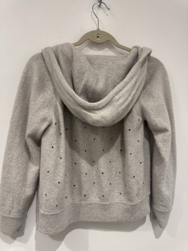 Juicy Couture Cashmere Zipped Hoodie Grey - Picture 5 of 8