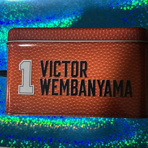 Fiambrera Victor Wembanyama Naranja Lata San Antonio Spurs - NBA - VACÍA - ¡LEER! - Imagen 5 de 7