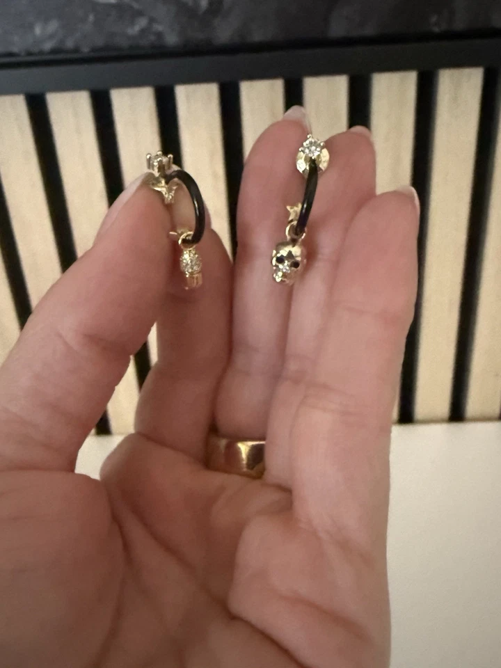 melinda maria earrings - Image 2 of 4