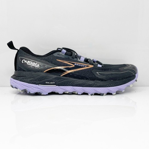 Brooks Cascadia 18 1204161B048 schwarze Damen-Laufschuhe Turnschuhe Größe 8 B
