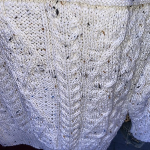 J M Cooper Knitwear Natural British Wool Jumper S 36”BNWT sheep Cottage Core - Picture 4 of 20