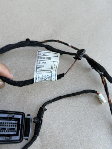 BMW X1 F48 2016-2022 arnés de cableado de puerta del lado del pasajero delantero derecho OEM - Imagen 3 de 8
