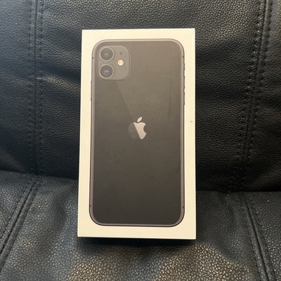 Apple iPhone 11 Black Retail Box With Manual