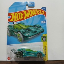 2022 Hot Wheels #28 Experimotors 3/10 TOOLIGAN Teal w/Gray Wheels Green Trap5 Sp