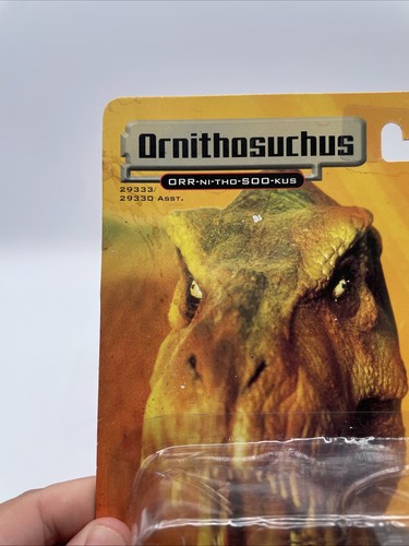 Figura Hasbro Jurassic Park Dinosaurios Ornithosuchus 1999 sellada en tarjeta - Imagen 3 de 12