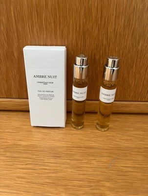 DIOR Ambre Nuit 2 x 12 ml. Neu