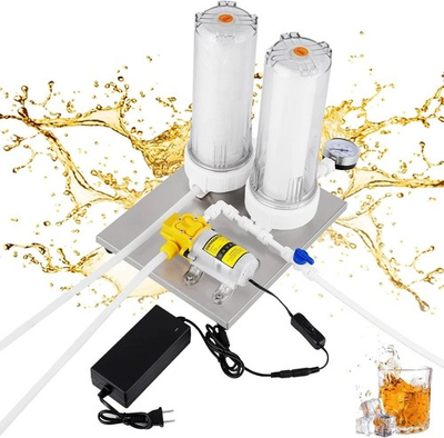 #ad Premium 10 Inch Wine Filter System 3 Stage Filtration with Pressure Monitoring $199.99