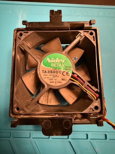 Nidec Beta V TA350DC 92mm x 92mm x 25mm 12V DC 0,5A Lüfter M34138