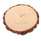  Garden Stepping Stone: Outdoor Walkway Wooden Decorative Log 25-28cm/9.84-11"